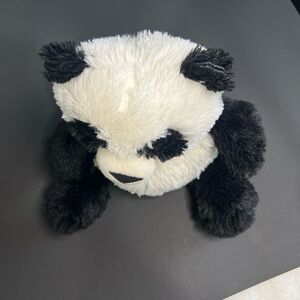 Cute Black and White Panda Plush